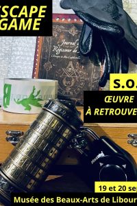 Escape game – SOS : oeuvre à retrouver !