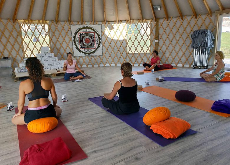 Yoga and Wines at Château Boutinet
