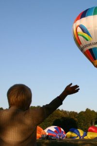 Survol du vignoble en montgolfière – La Ferme du Ciel