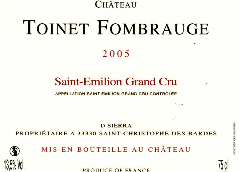 Château Toinet-Fombrauge